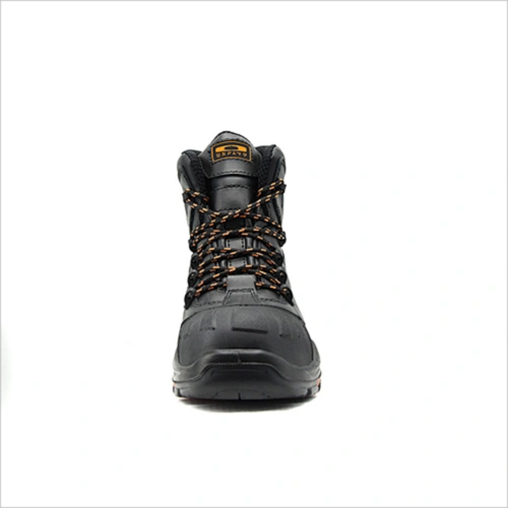 Lace-Up Crazy Horse Leather Safety Boots S3 SRC SJH-928