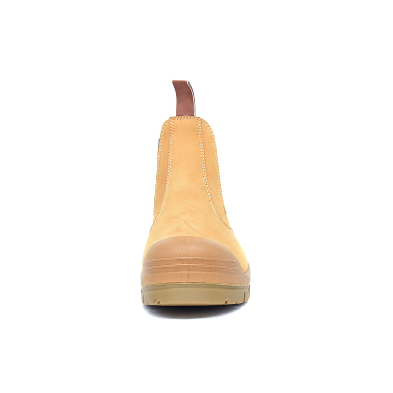 Black Wheat 1.8-2.0MM Full Grain Nubuck Upper Safety Boots
