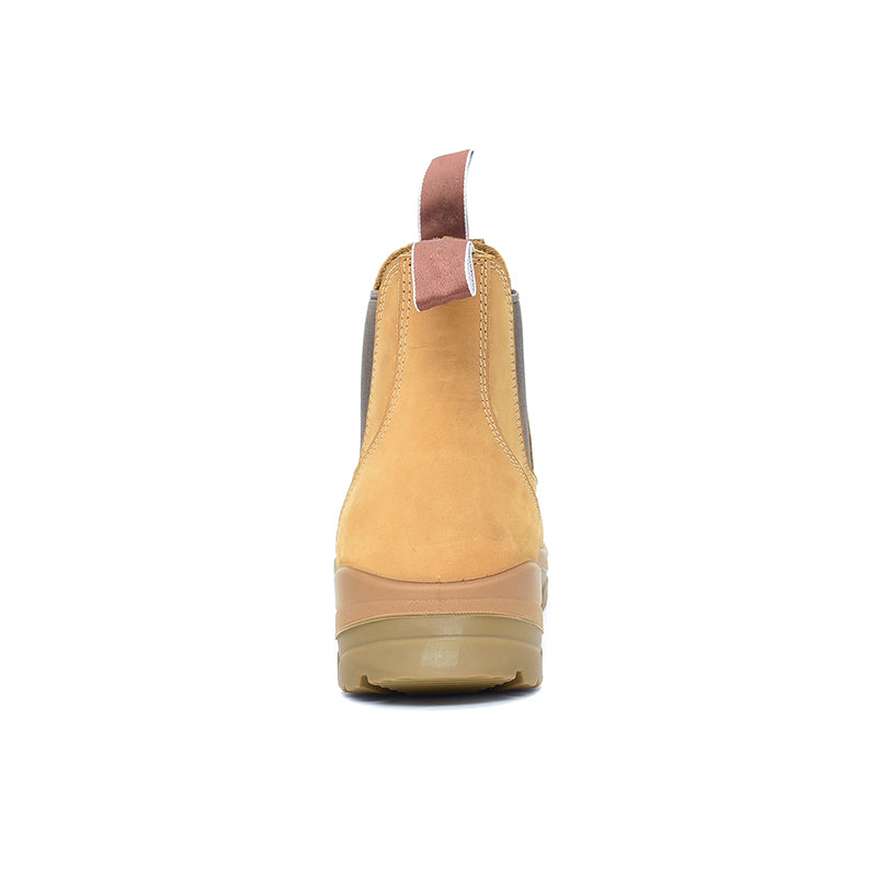 Black Wheat 1.8-2.0MM Full Grain Nubuck Upper Safety Boots