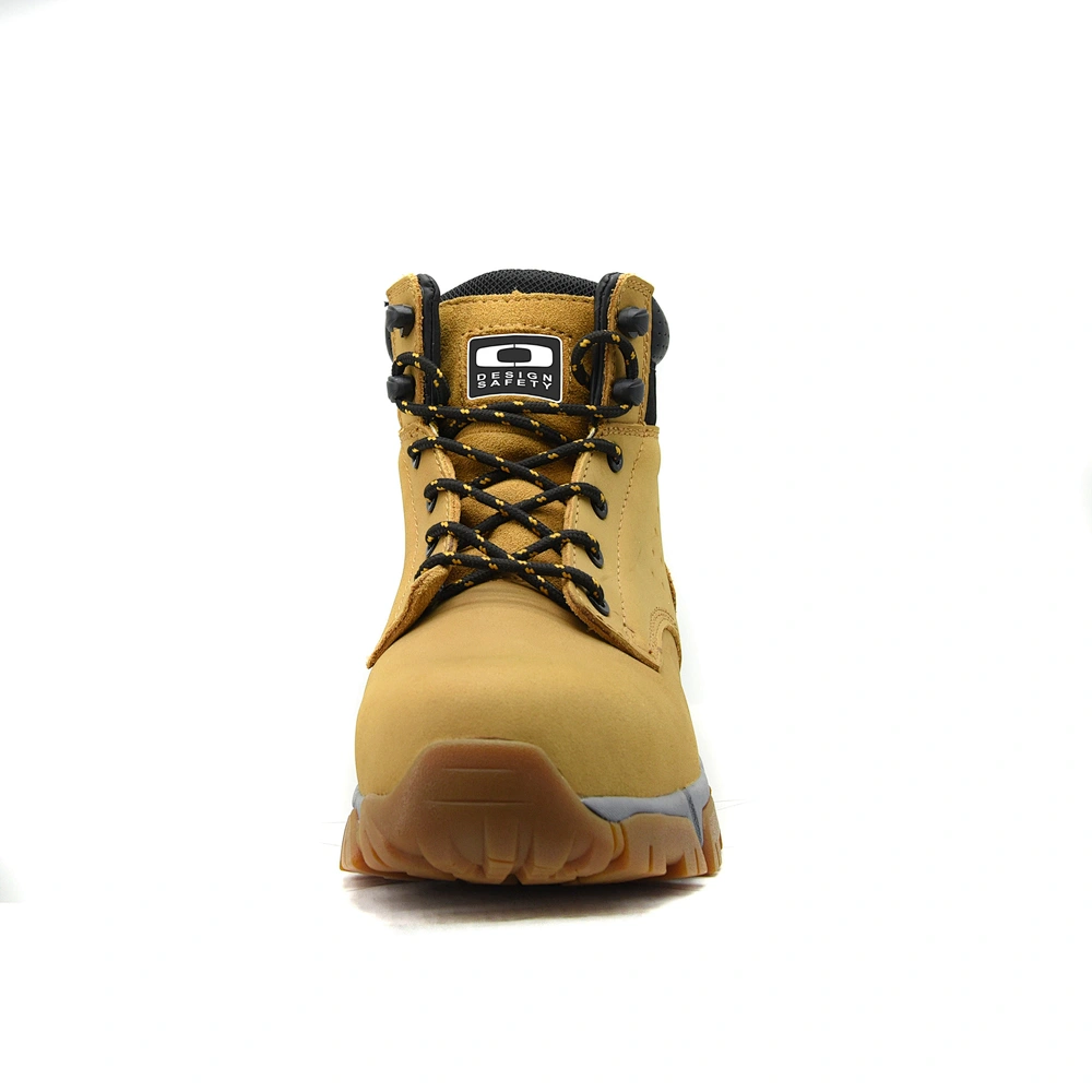 Lace-Up Non metallic Nubuck Safety Boots S3 SRC SJH-587